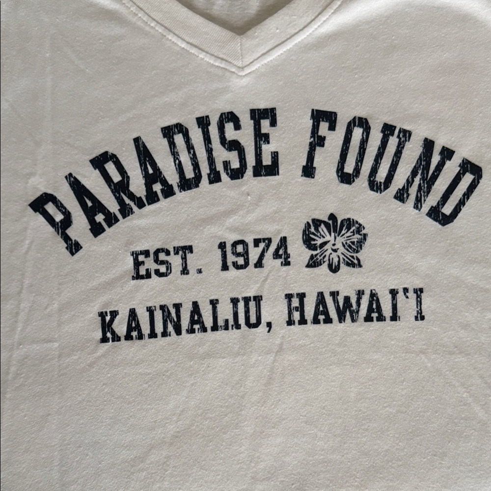 Women's White Short Sleeve Tee